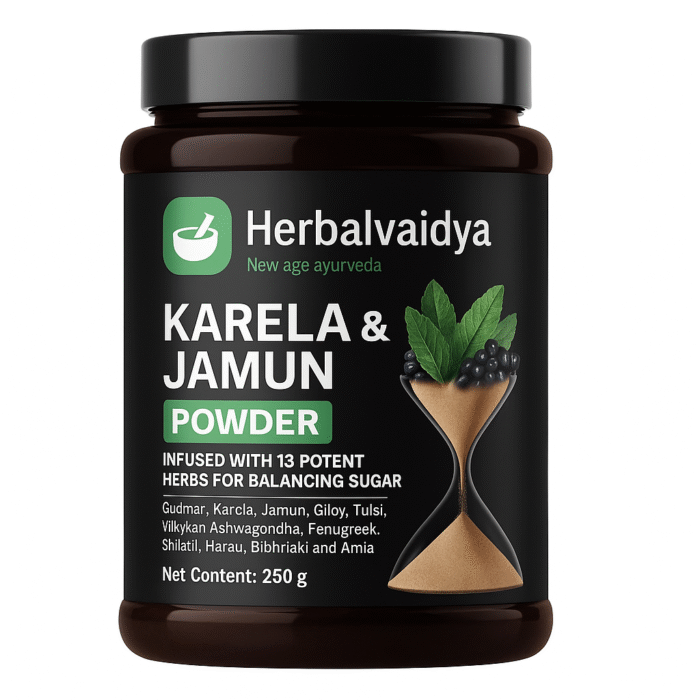 HerbalVaidya Karela Jamun Powder